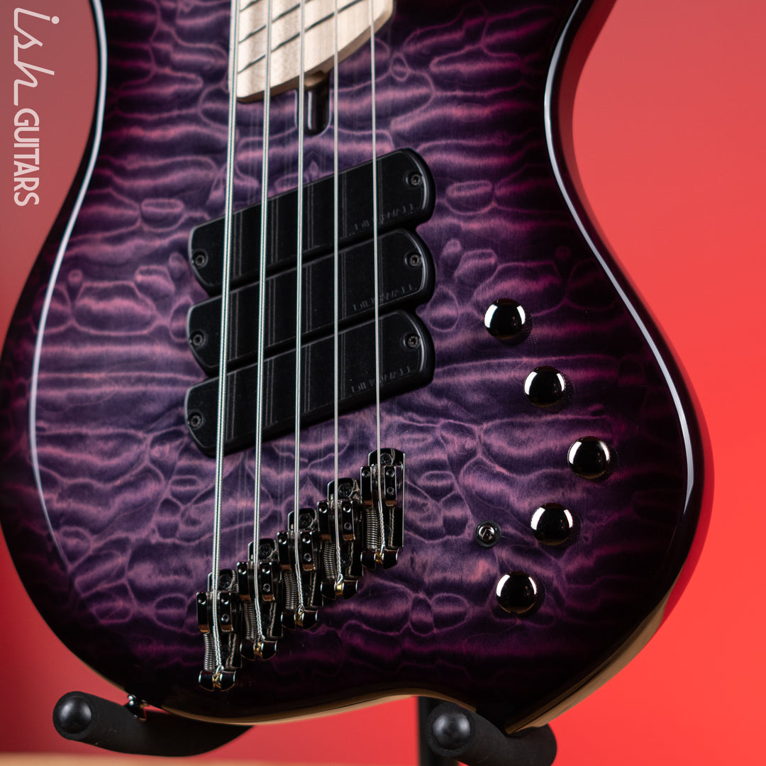 Dingwall Combustion 5-String Bass Ultravioletburst