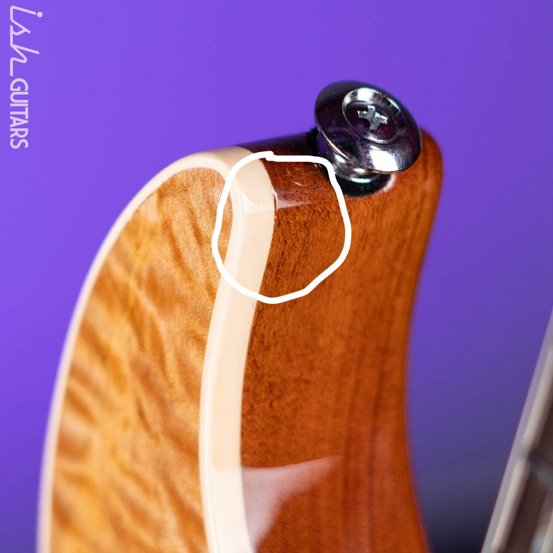 2016 Giffin T. Deluxe Clear Gloss over Golden Brown