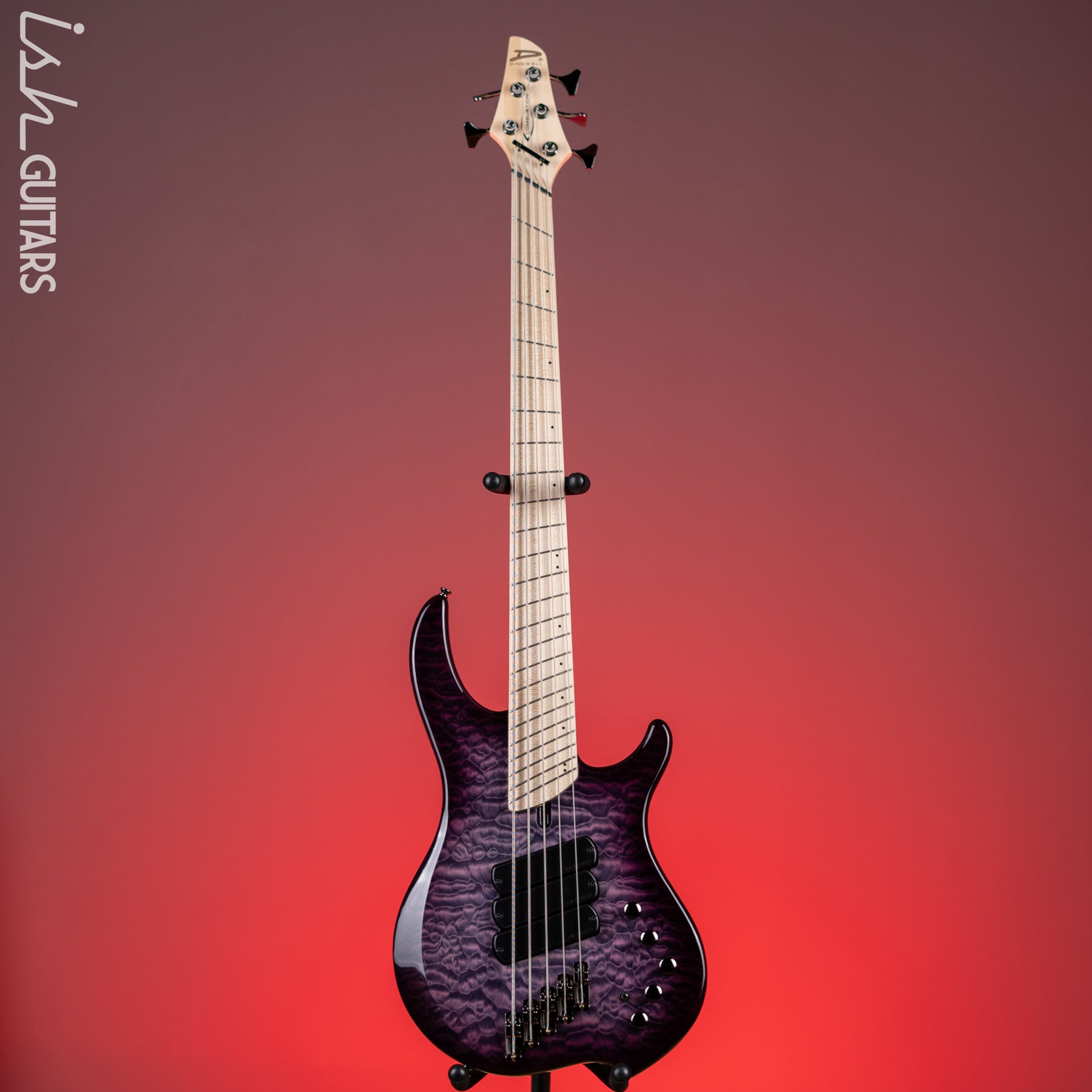 Dingwall Combustion 5-String Bass Ultravioletburst – Ish Guitars