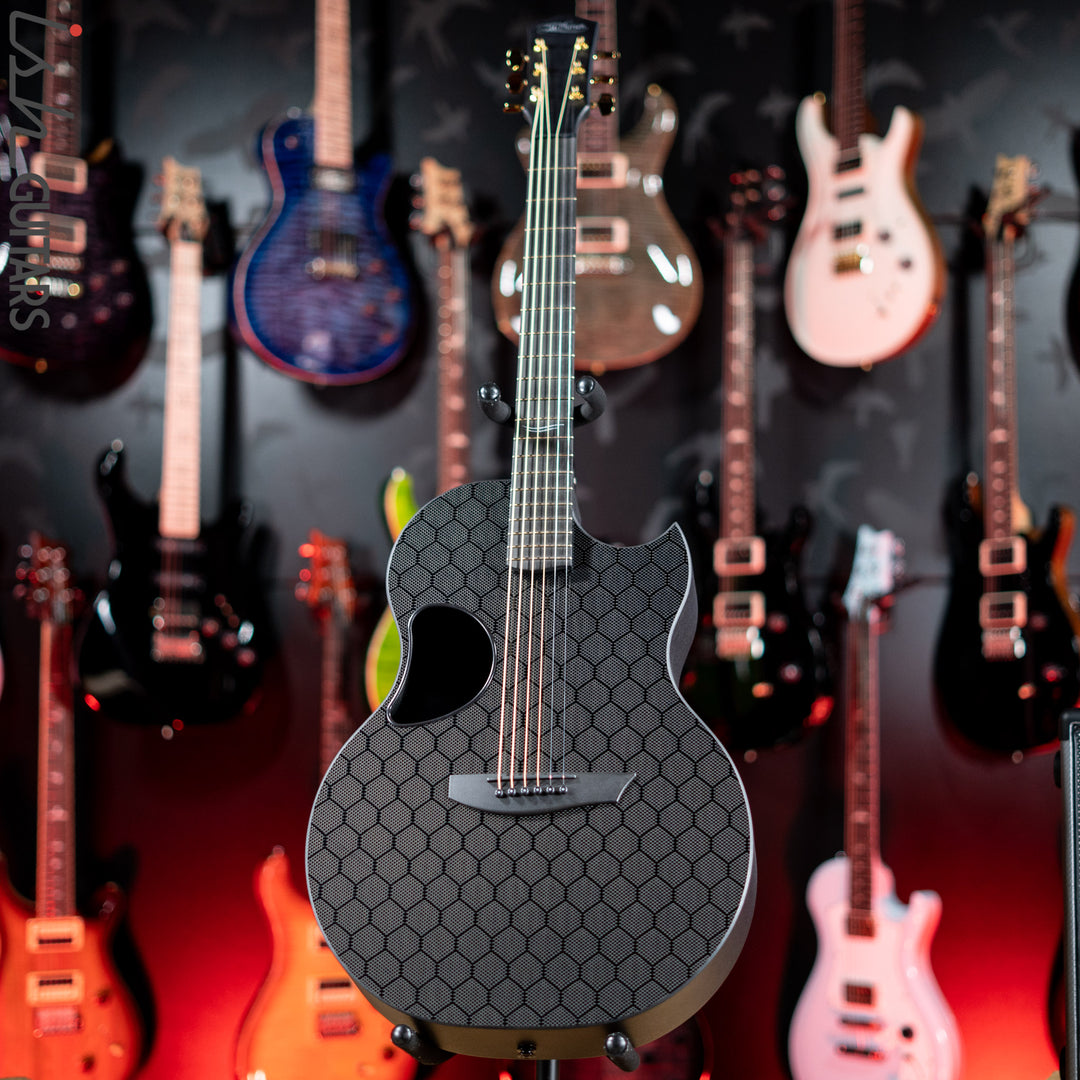 McPherson Carbon Series Sable Honeycomb 510 EVO Carbon Fiber Gold Hardware