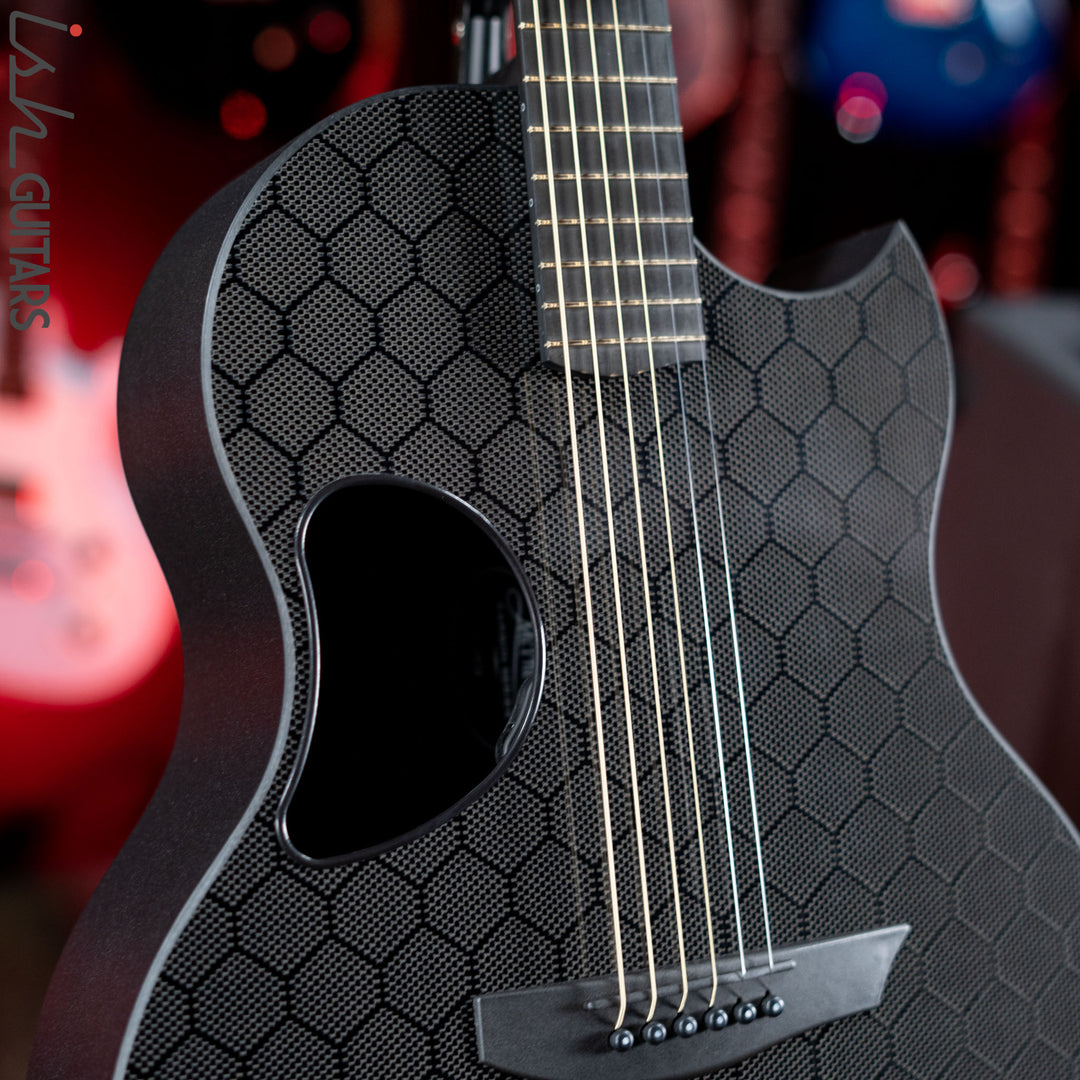 McPherson Carbon Series Sable Honeycomb 510 EVO Carbon Fiber Gold Hardware