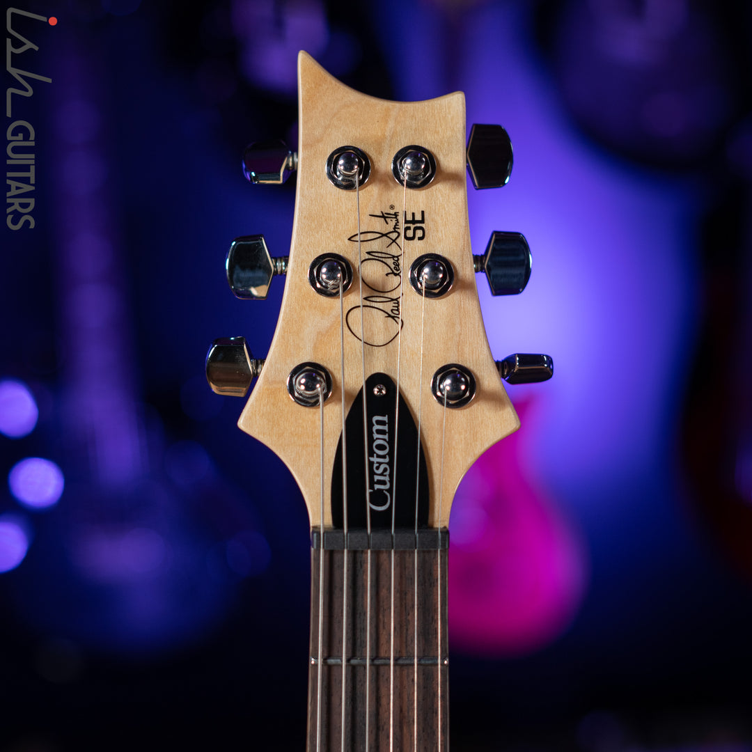 PRS SE Custom 22 Semi-Hollow Electric Guitar Santana Yellow