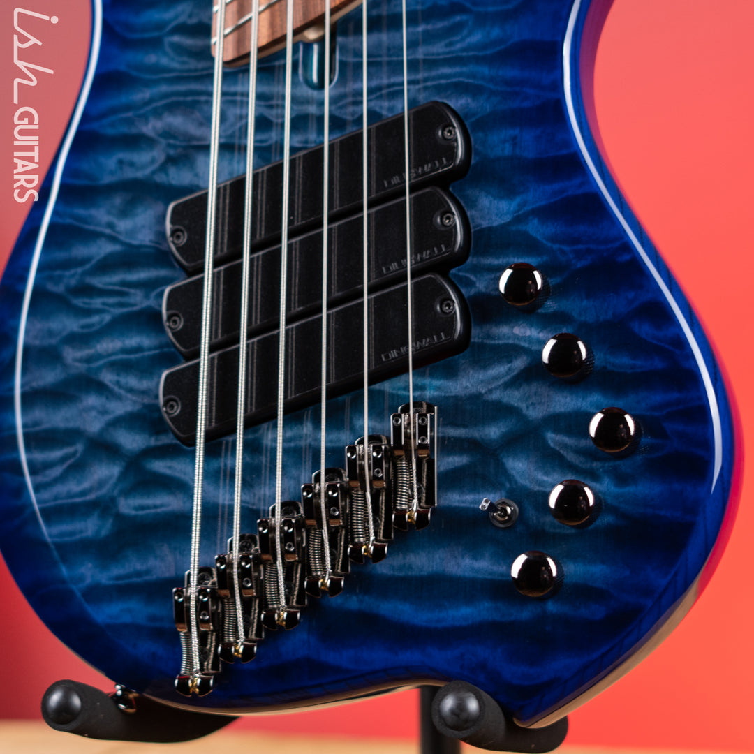 Dingwall Combustion 6-String Bass Indigoburst Pau Ferro Fretboard