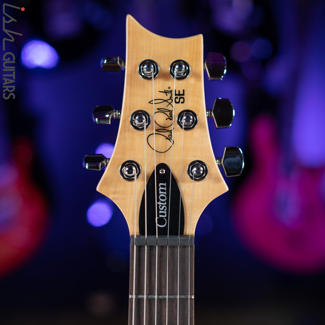 PRS SE Custom 22 Semi-Hollow Electric Guitar Santana Yellow