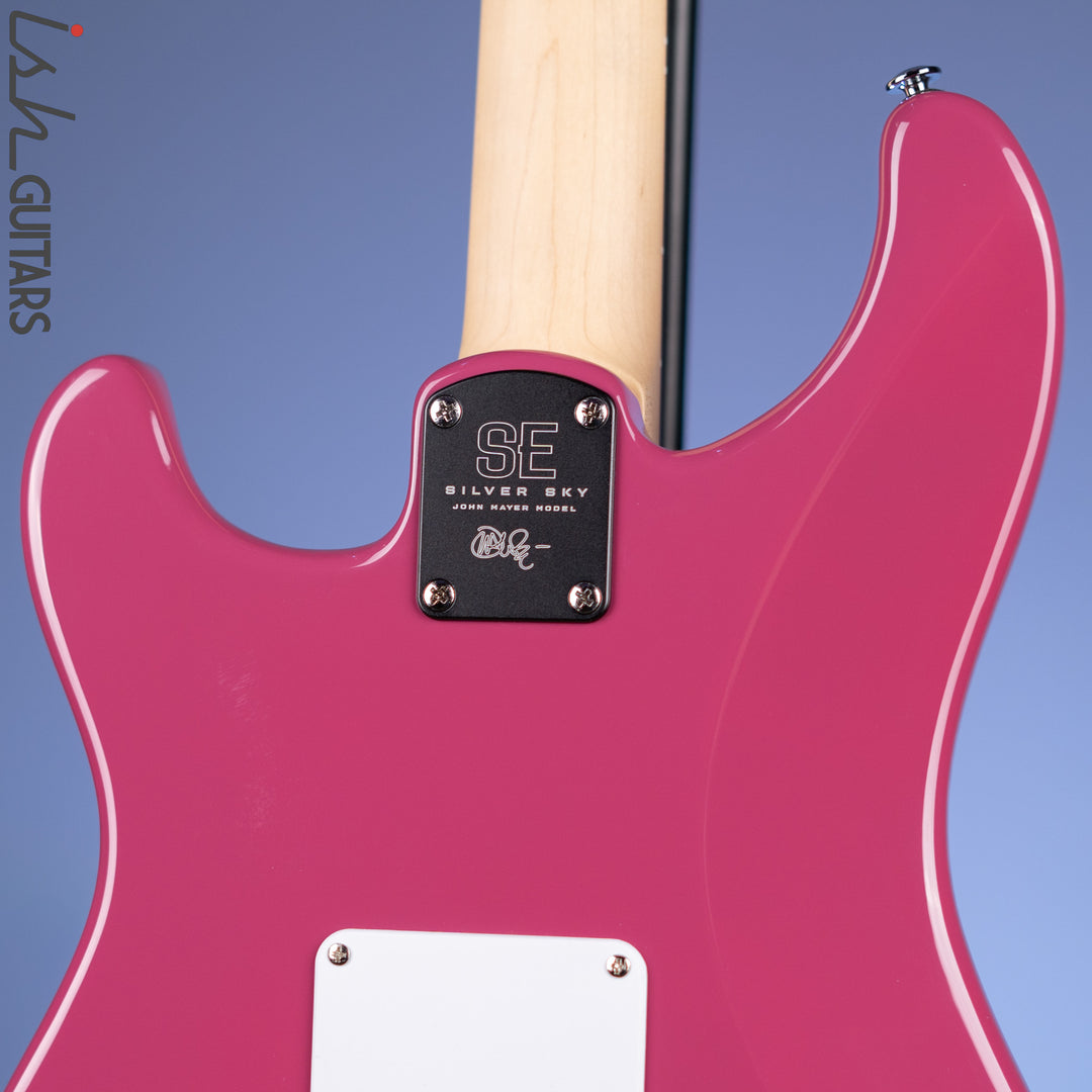 PRS SE Silver Sky Dragon Fruit Demo