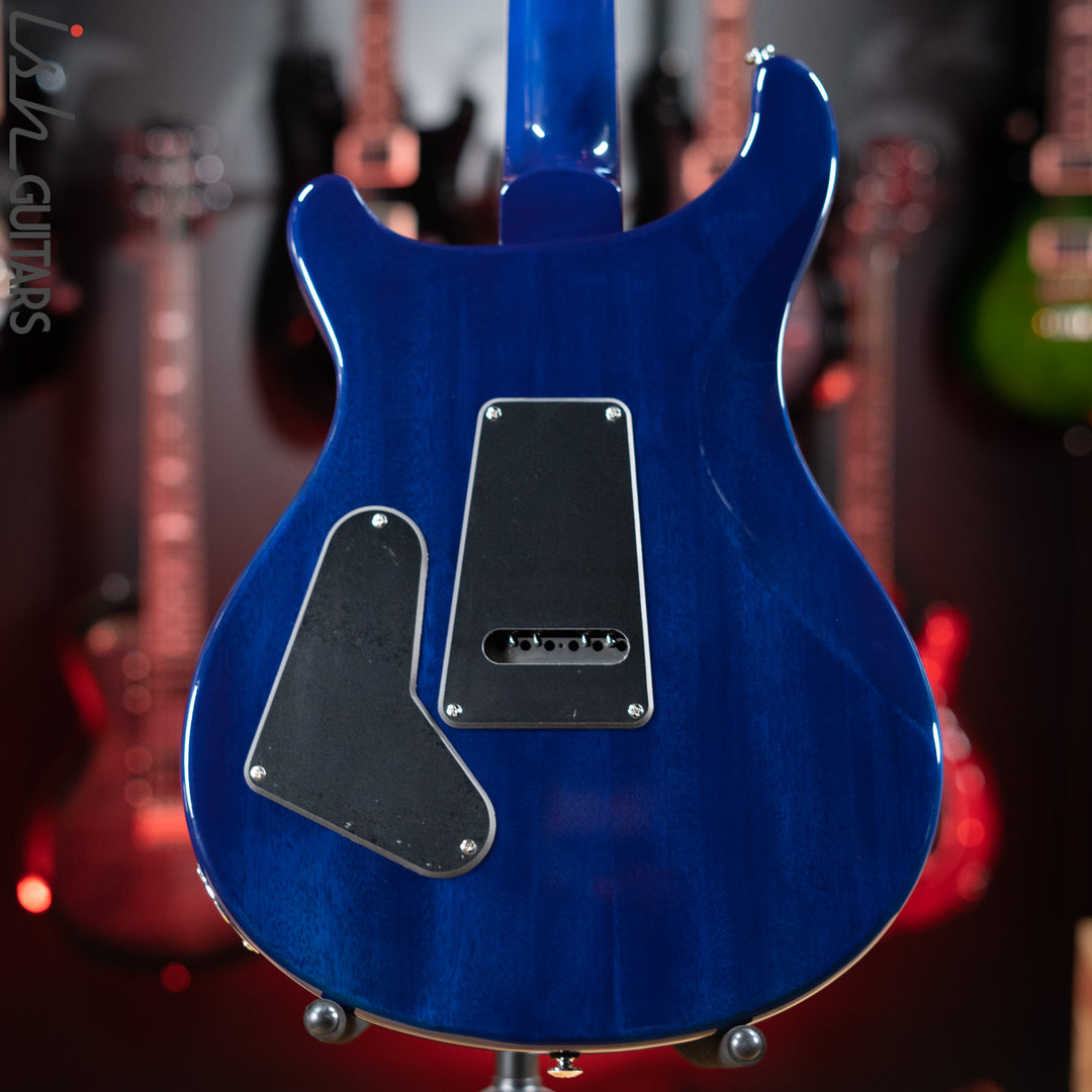 2021 PRS SE Standard 24-08 Electric Guitar Translucent Blue