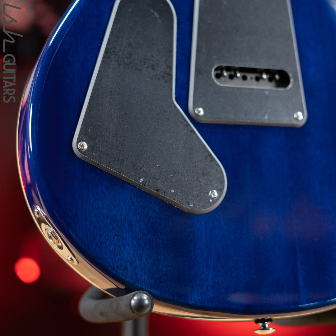 2021 PRS SE Standard 24-08 Electric Guitar Translucent Blue