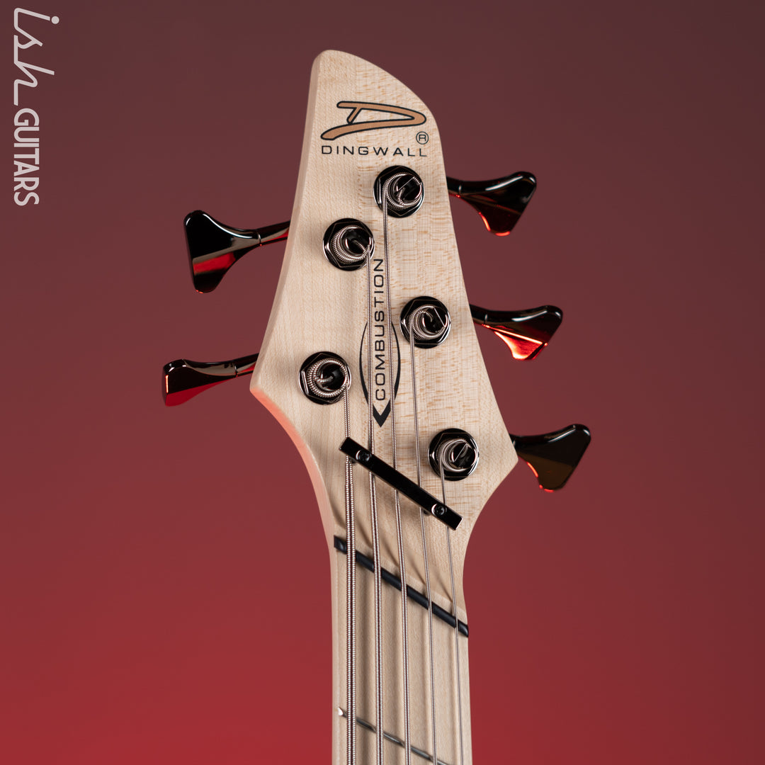 Dingwall Combustion 5-String Bass Ultravioletburst Demo