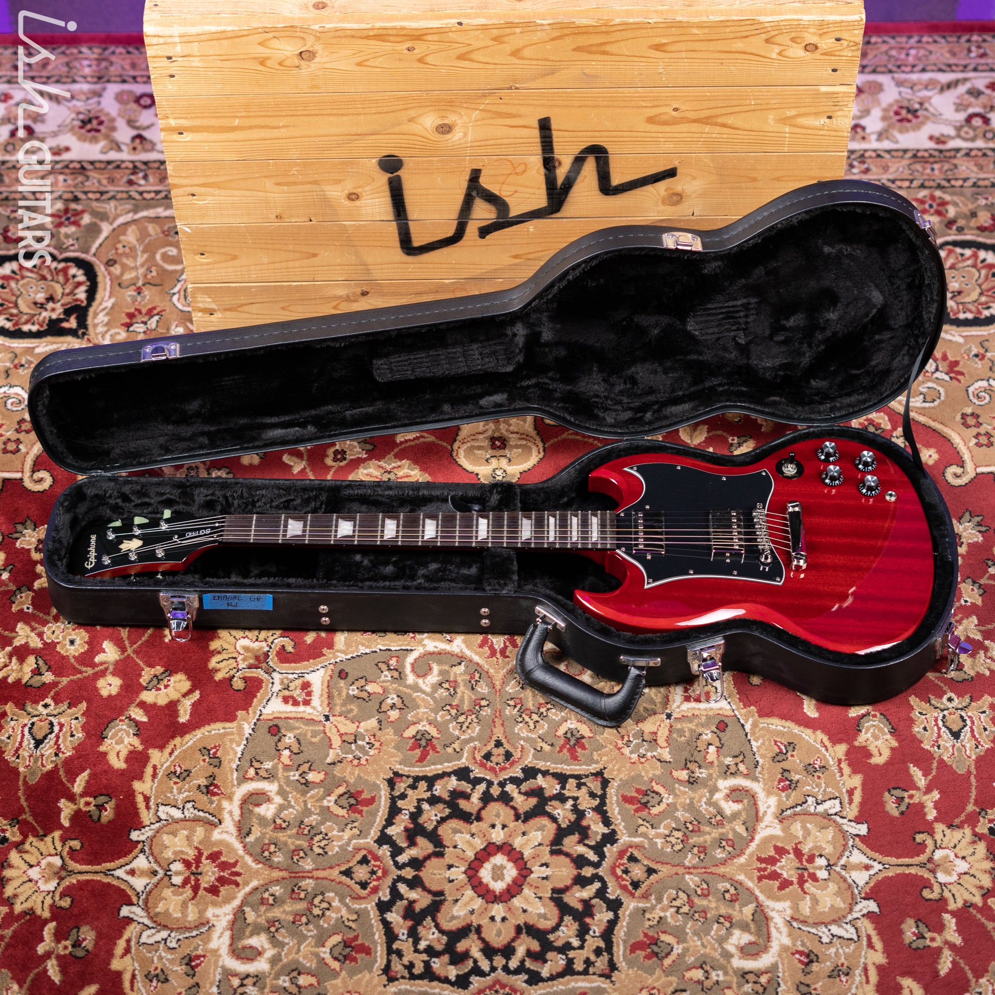 2014 Epiphone SG G-400 Cherry – Ish Guitars