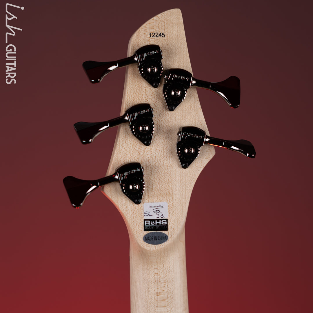 Dingwall Combustion 5-String Bass Ultravioletburst Demo