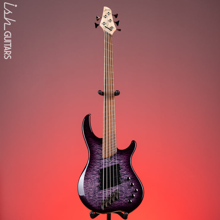 Dingwall Combustion 5-String Bass Ultravioletburst Pau Ferro Fretboard