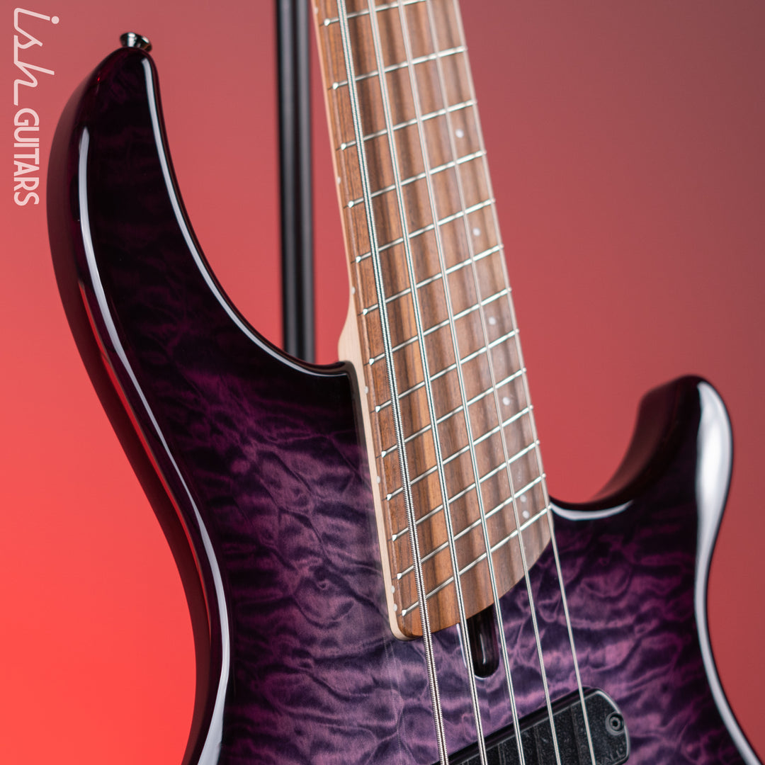 Dingwall Combustion 5-String Bass Ultravioletburst Pau Ferro Fretboard