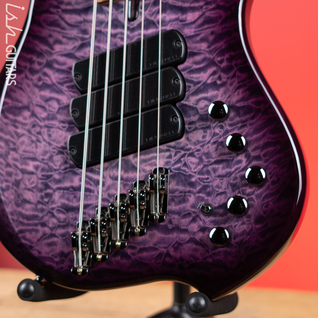 Dingwall Combustion 5-String Bass Ultravioletburst Pau Ferro Fretboard