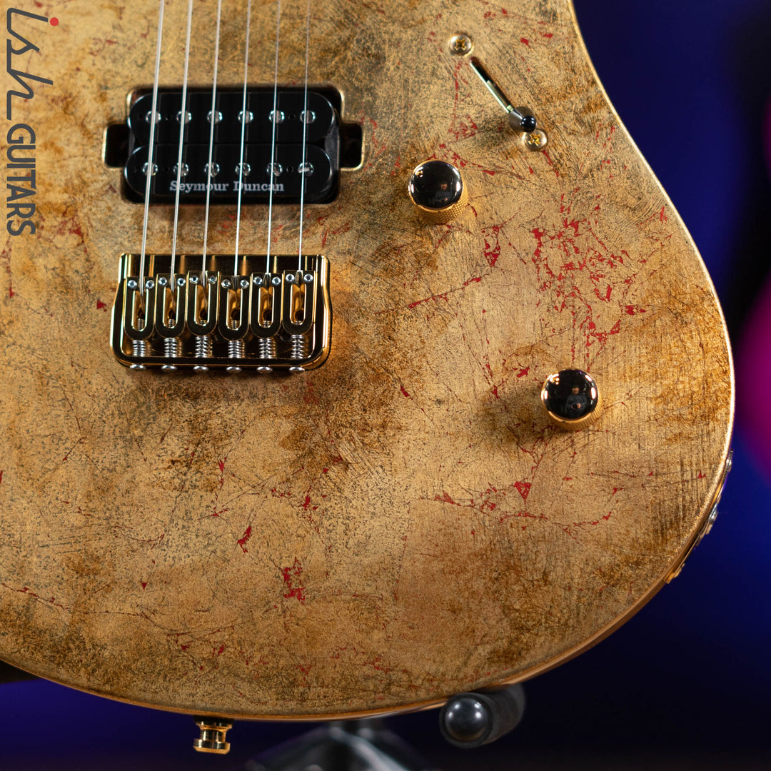 Mayones Legend 6 F22 Aged Gold Gloss