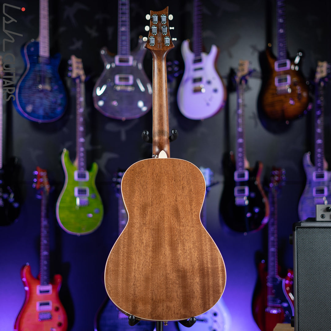 2021 PRS SE P20E Parlor Acoustic Guitar Black Top