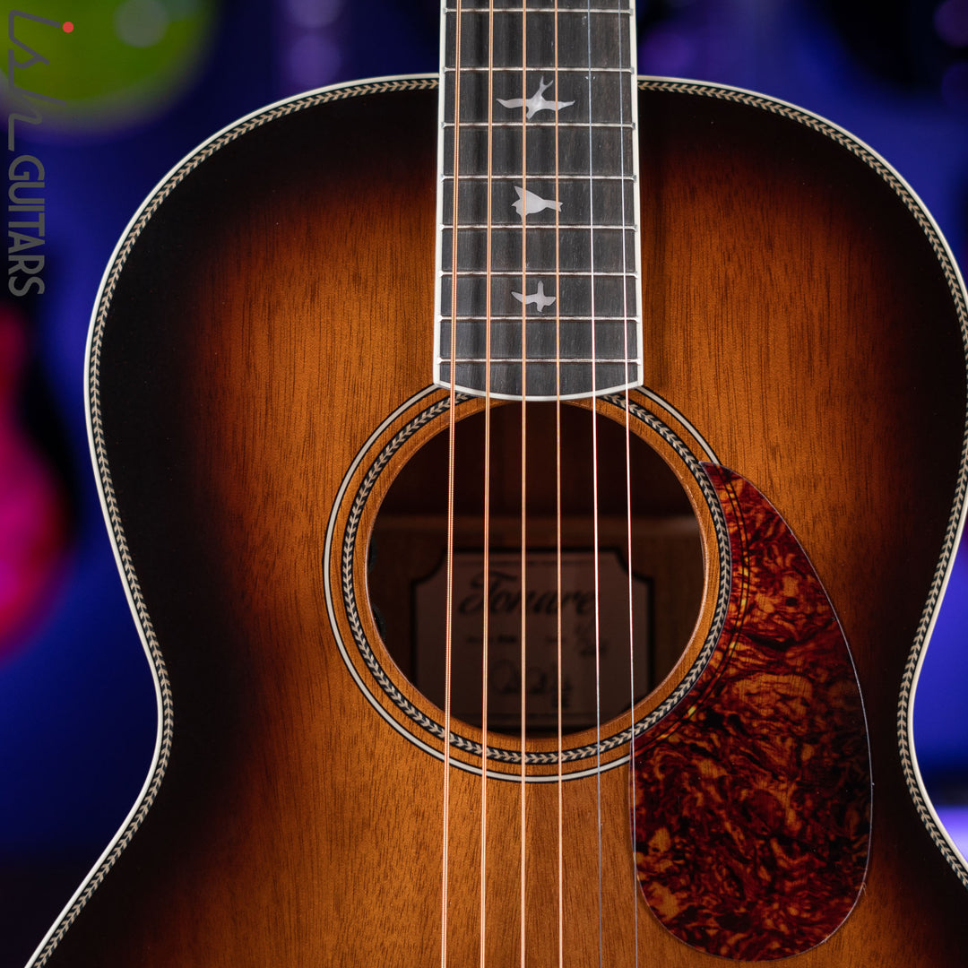 PRS SE P20E Tonare Acoustic-Electric Guitar Tobacco Sunburst Demo