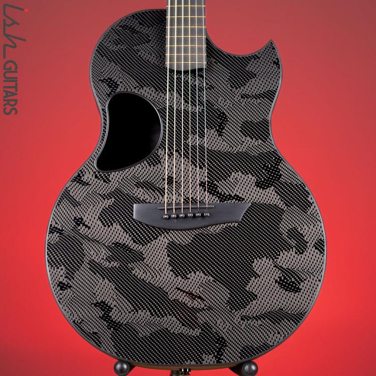 McPherson Sable Carbon Fiber Acoustic Electric Guitar Camo Gloss