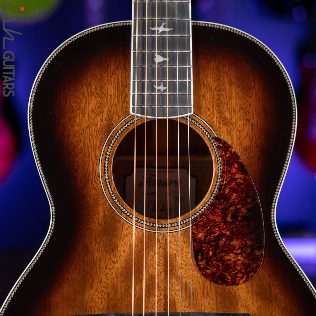 PRS SE P20E Tonare Acoustic-Electric Guitar Tobacco Sunburst Demo