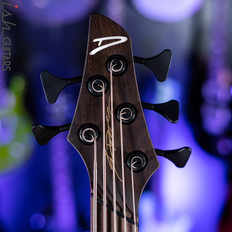 Dingwall Afterburner II Semi-Hollow 5-String Bass Figured Walnut Top Natural