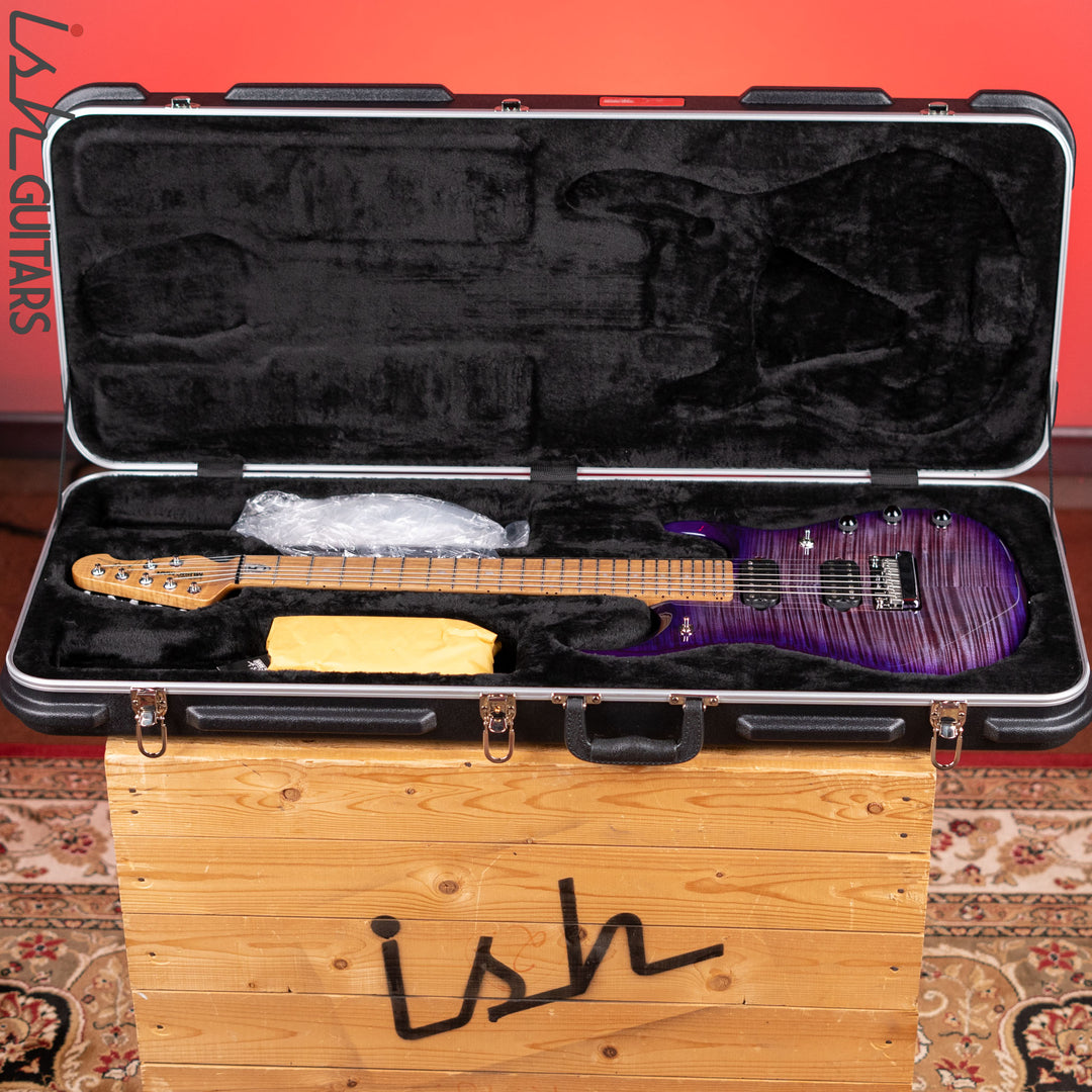 Ernie Ball Music Man John Petrucci JP15 7-String Purple Nebula