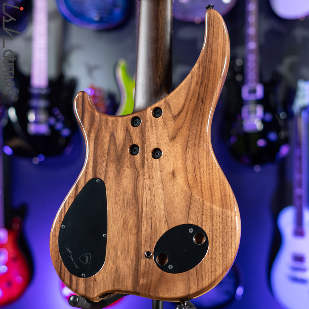 Dingwall Afterburner II Semi-Hollow 5-String Bass Figured Walnut Top Natural