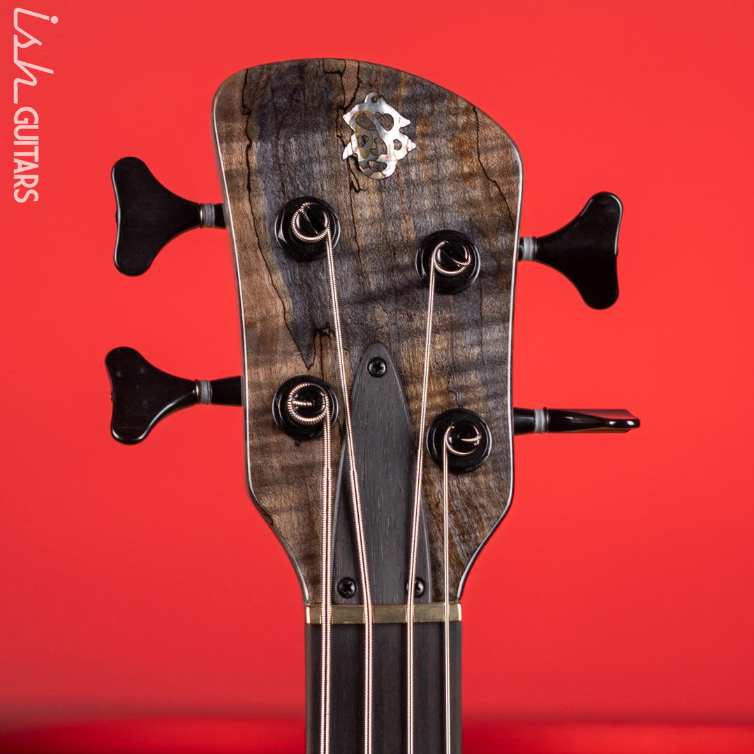 Spector NS-2 4-String Bass Fretless Natural Spalted Maple High Gloss