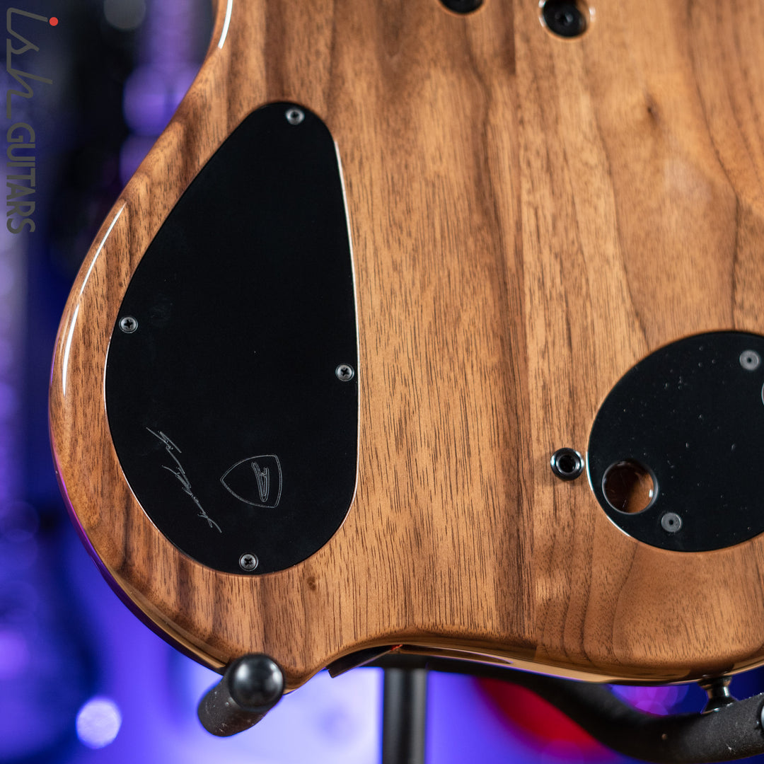 Dingwall Afterburner II Semi-Hollow 5-String Bass Figured Walnut Top Natural