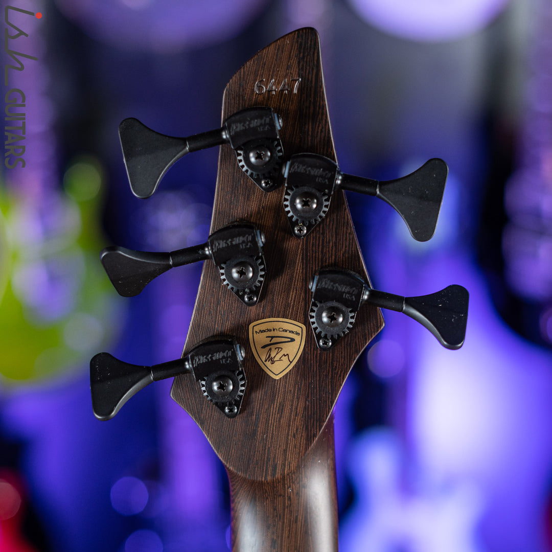 Dingwall Afterburner II Semi-Hollow 5-String Bass Figured Walnut Top Natural