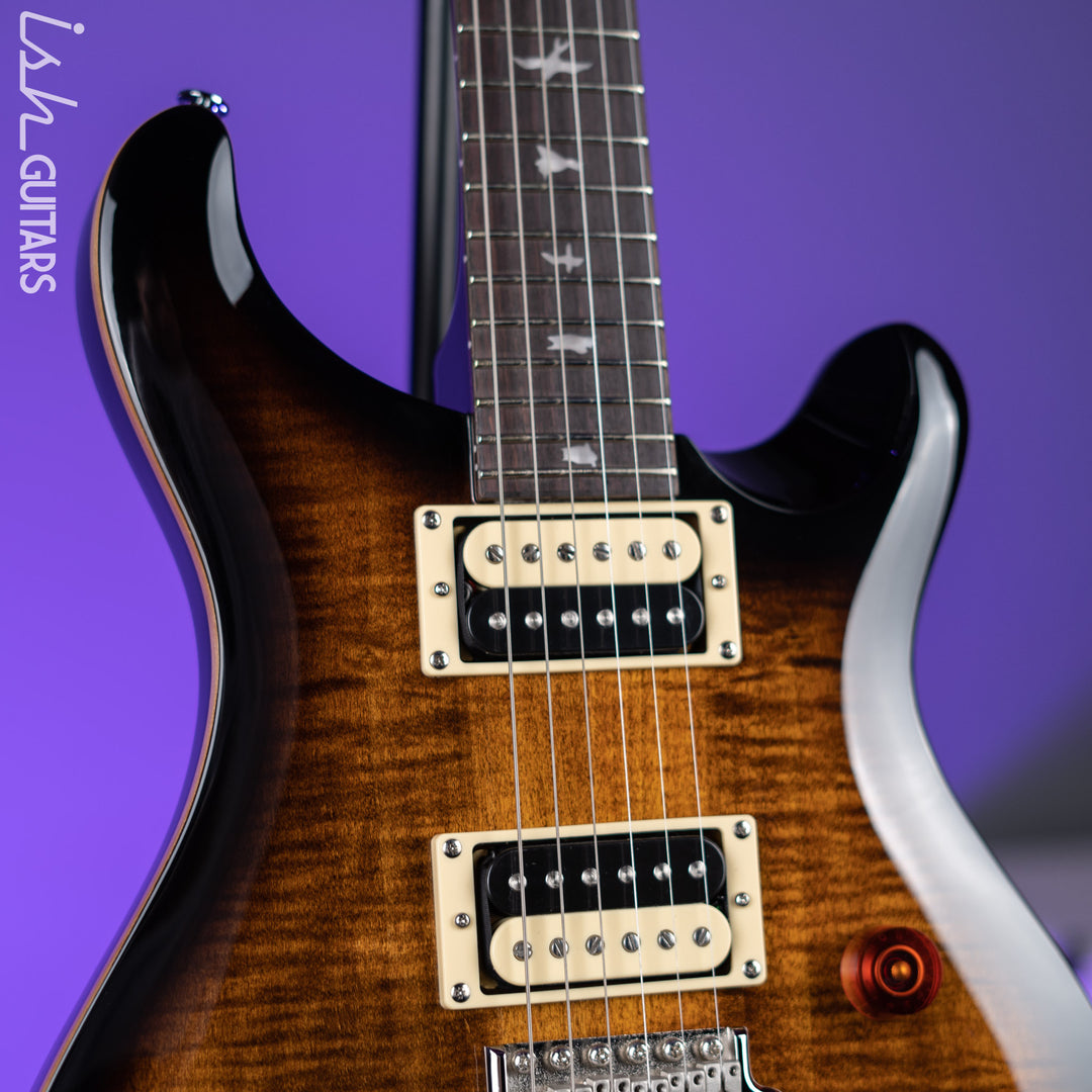 PRS SE Custom 24 Electric Guitar Black Gold