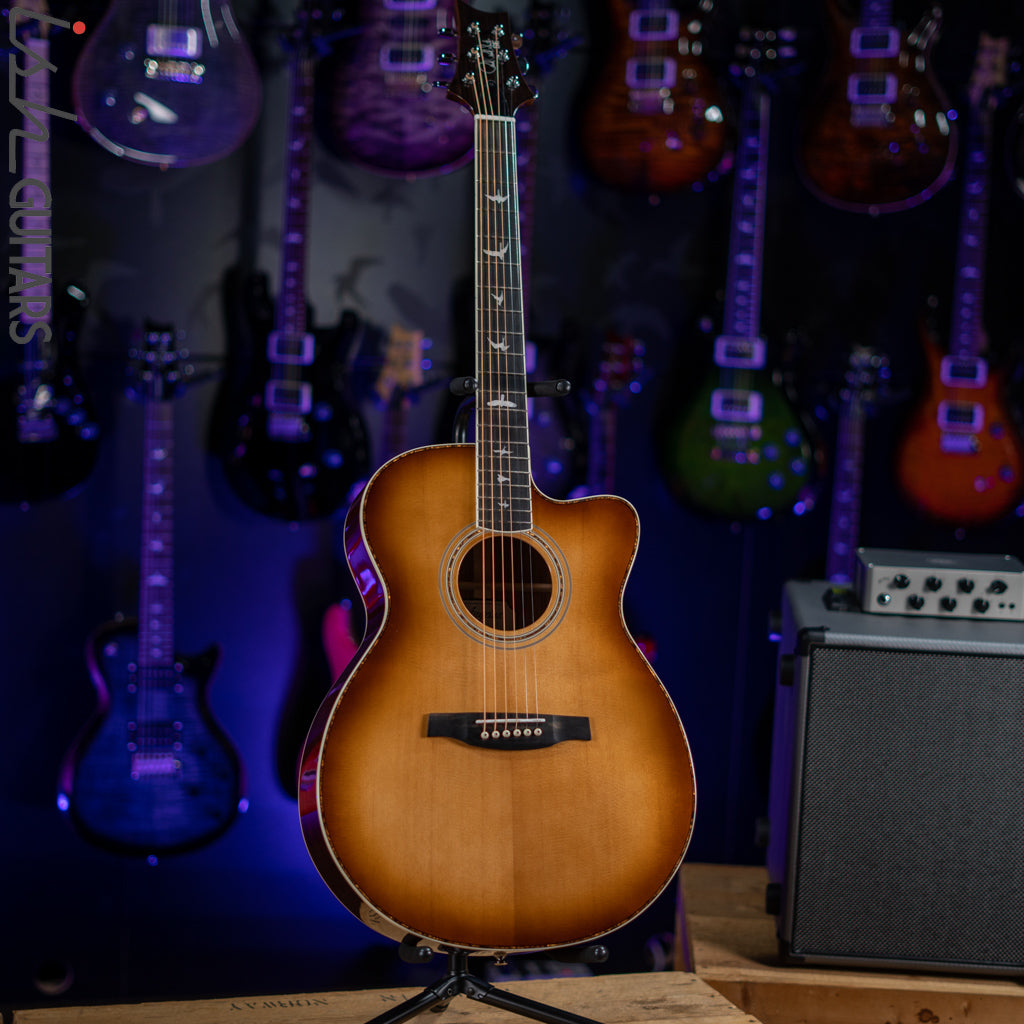 PRS Angelus A40E Acoustic-Electric Guitar Tobacco Sunburst