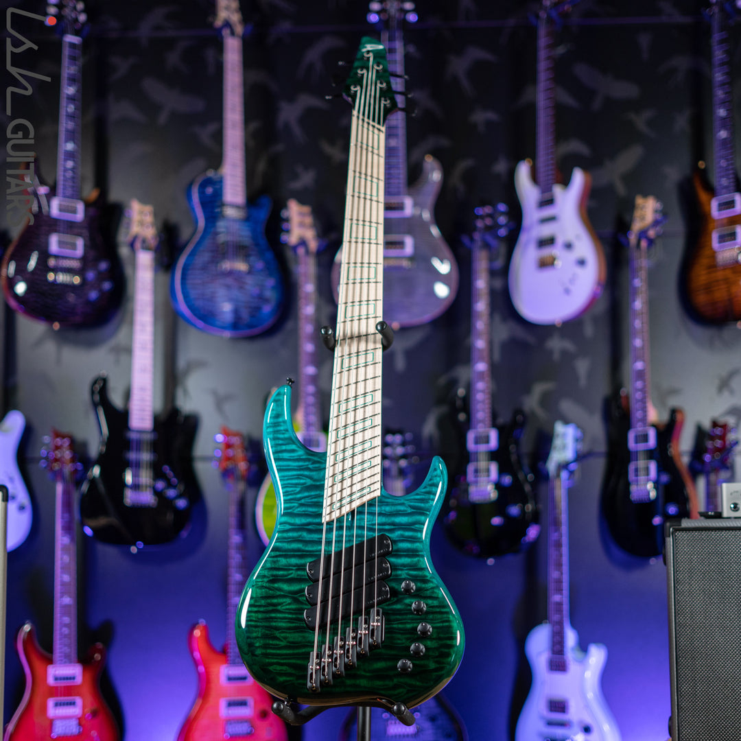 Dingwall Z3 6-String Bass Green to Turquoise Fade