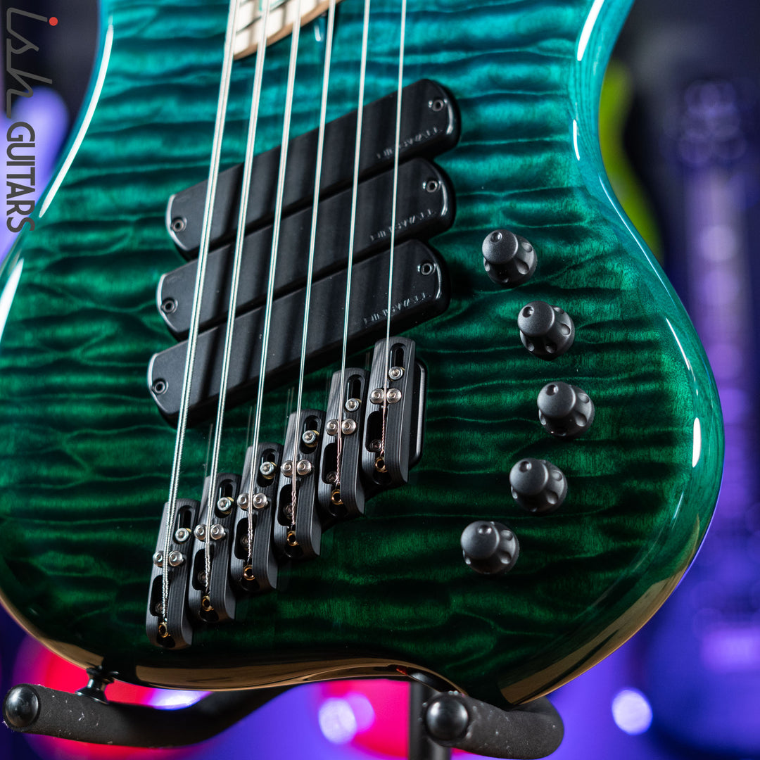 Dingwall Z3 6-String Bass Green to Turquoise Fade