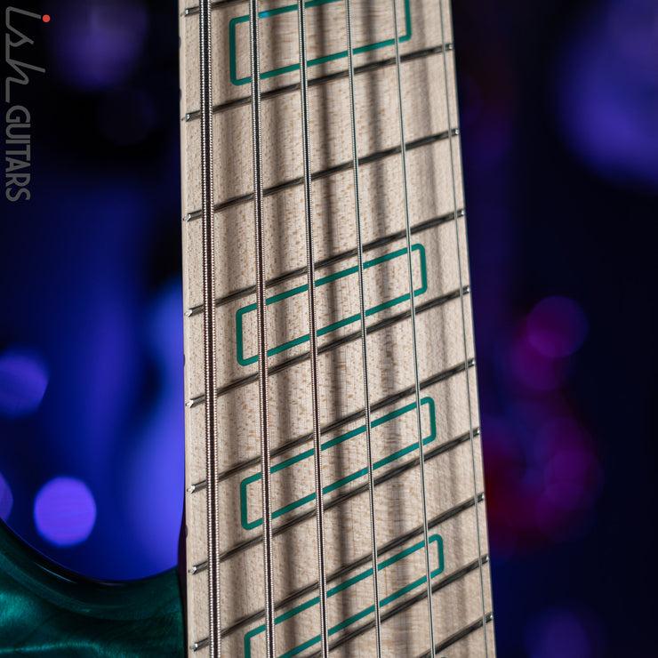 Dingwall Z3 6-String Bass Green to Turquoise Fade