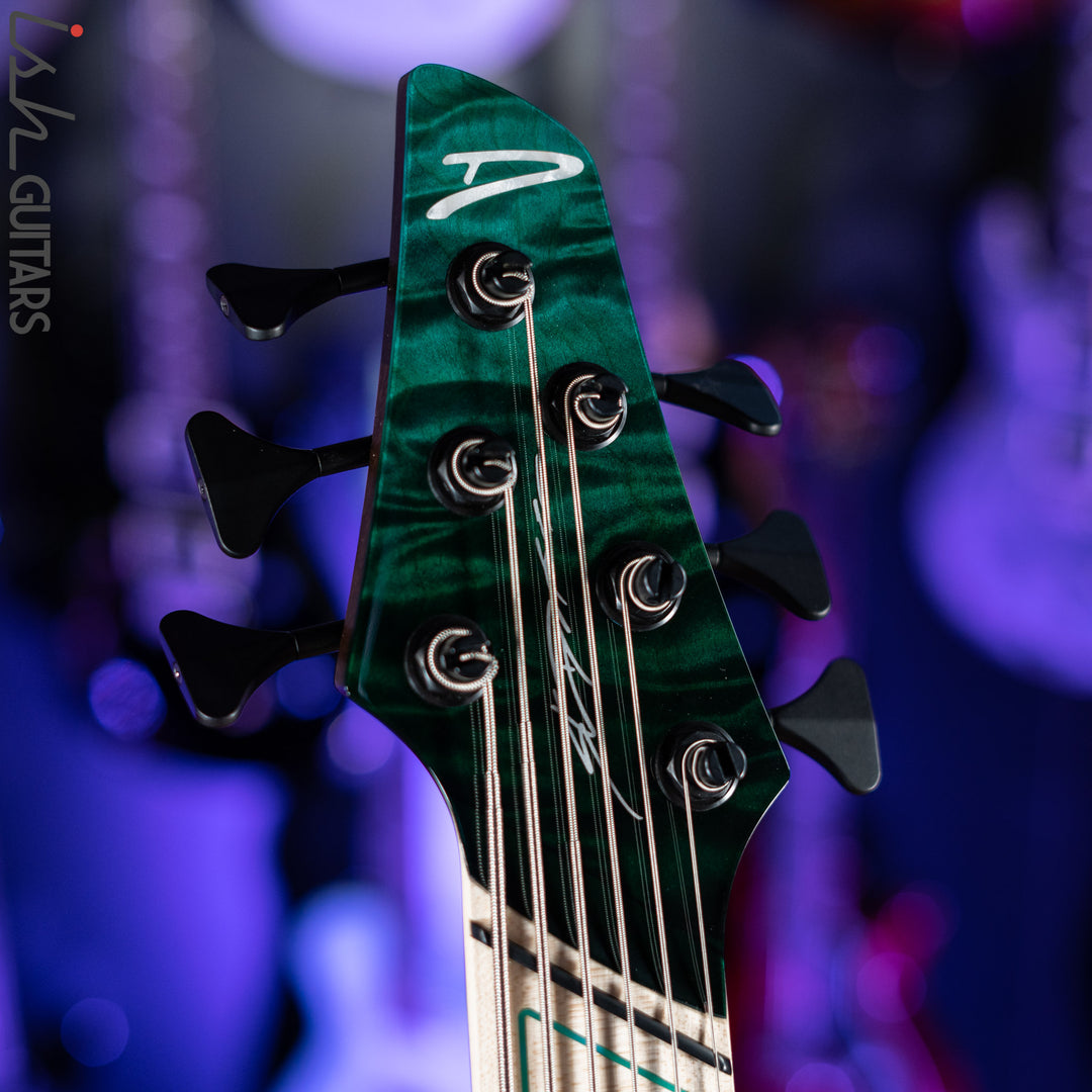 Dingwall Z3 6-String Bass Green to Turquoise Fade