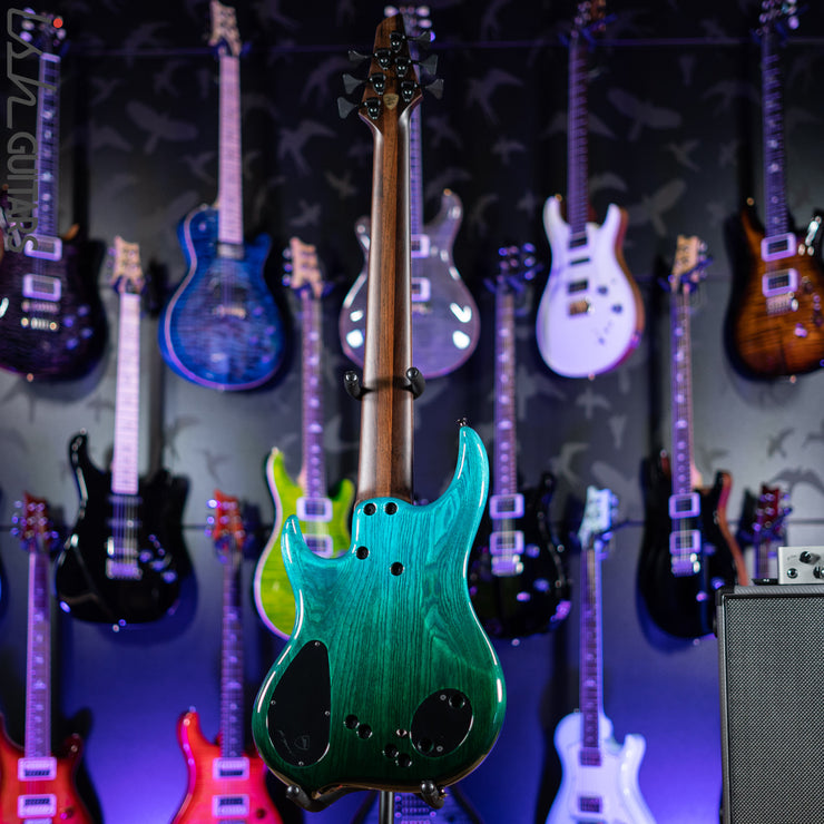 Dingwall Z3 6-String Bass Green to Turquoise Fade