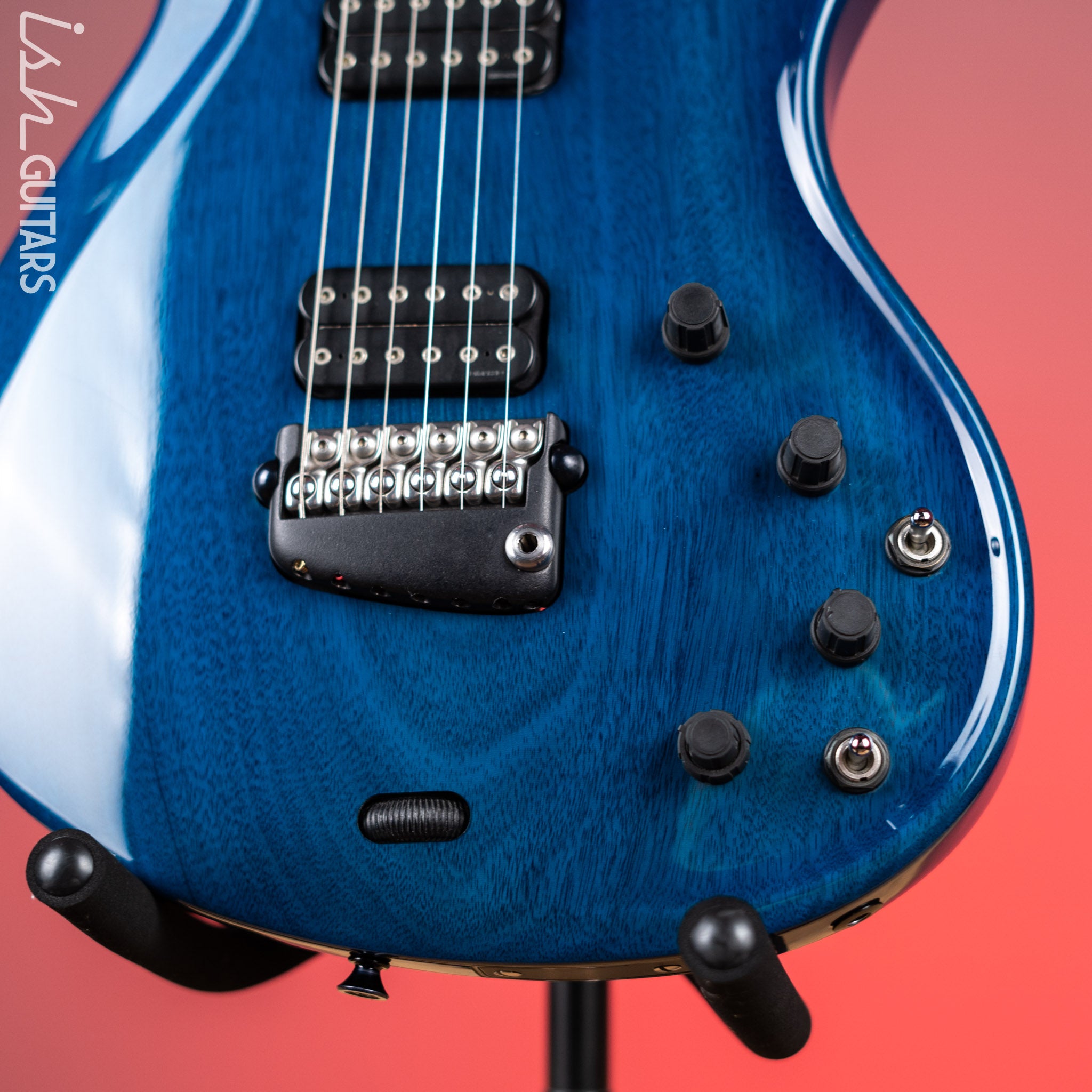 1996 Parker Fly Classic USA Blue – Ish Guitars