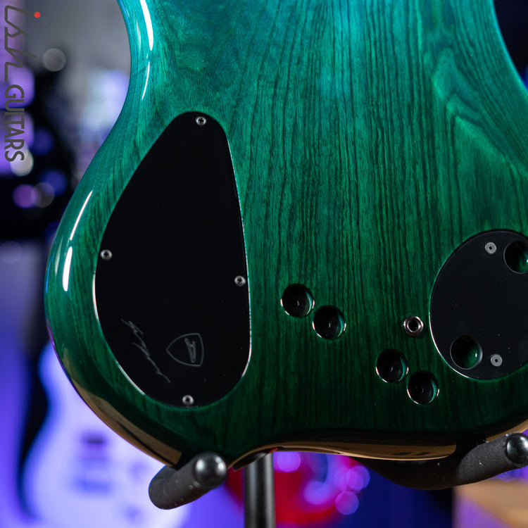 Dingwall Z3 6-String Bass Green to Turquoise Fade – Ish Guitars