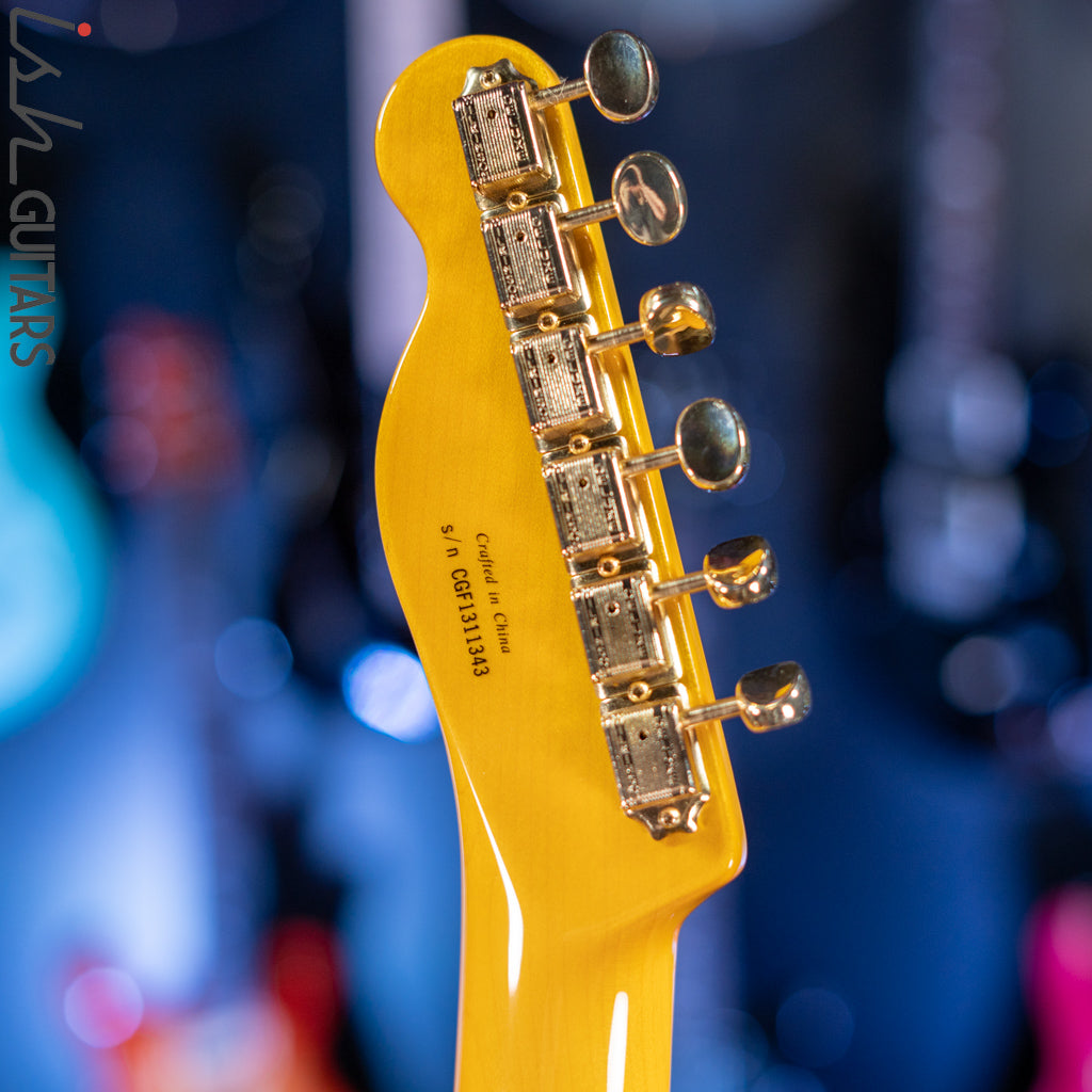 2013 Fender Telecaster Thinline Sunburst – Ish Guitars