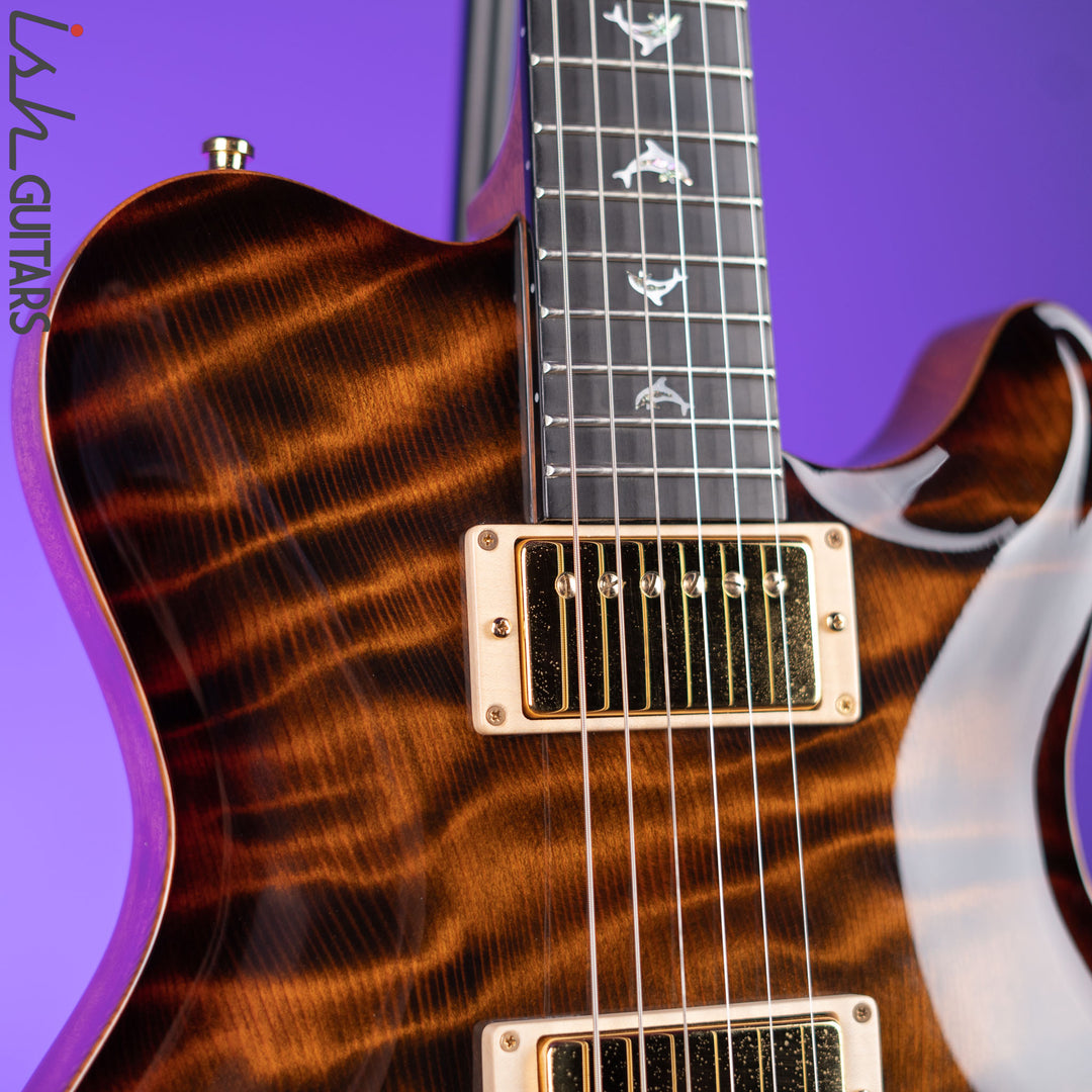 2004 Nik Huber Dolphin II Redwood Tigereye Burst