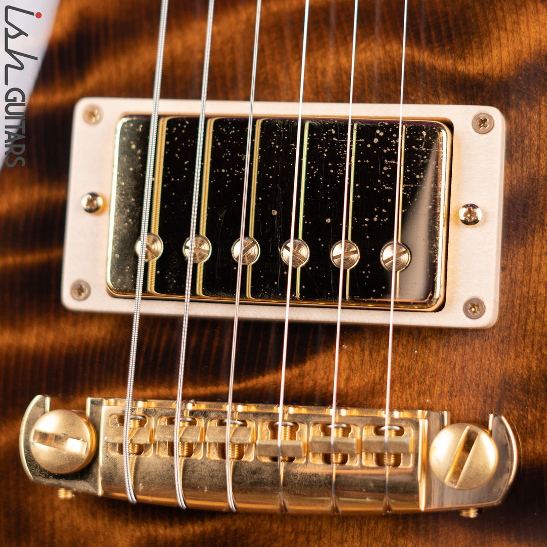 2004 Nik Huber Dolphin II Redwood Tigereye Burst