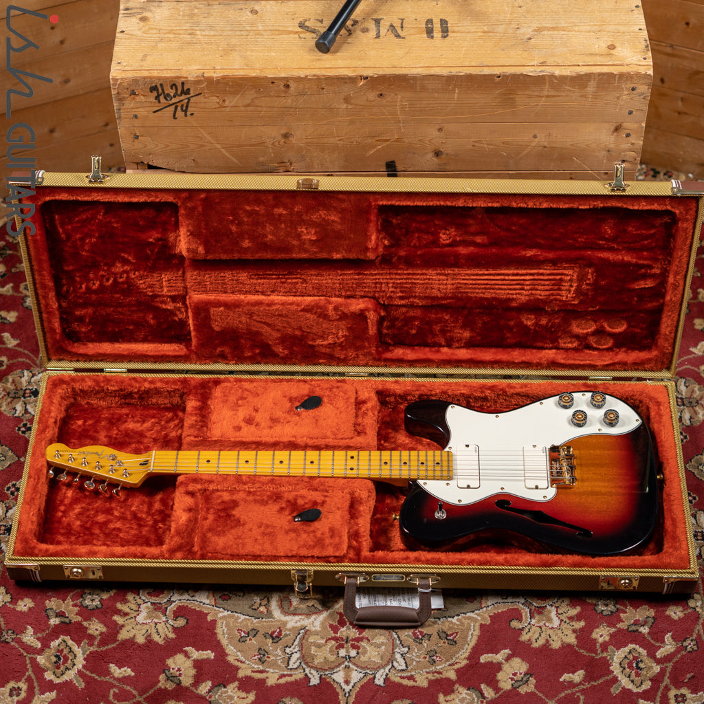 2013 Fender Telecaster Thinline Sunburst