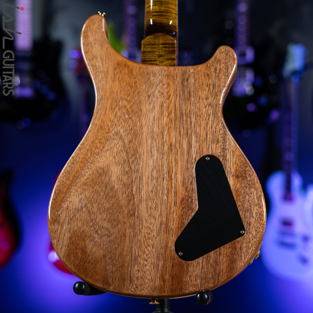 PRS McCarty Lefty Wood Library Yellow Tiger Artist Flame Maple