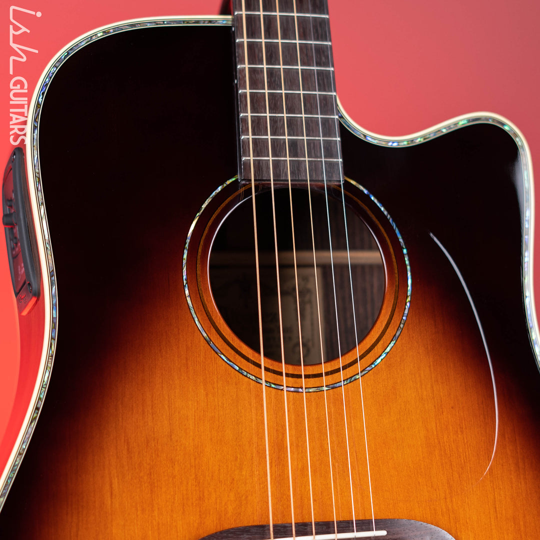 Alvarez Yairi Stage Dreadnought DY1TS Acoustic Electric Guitar Cutaway Natural