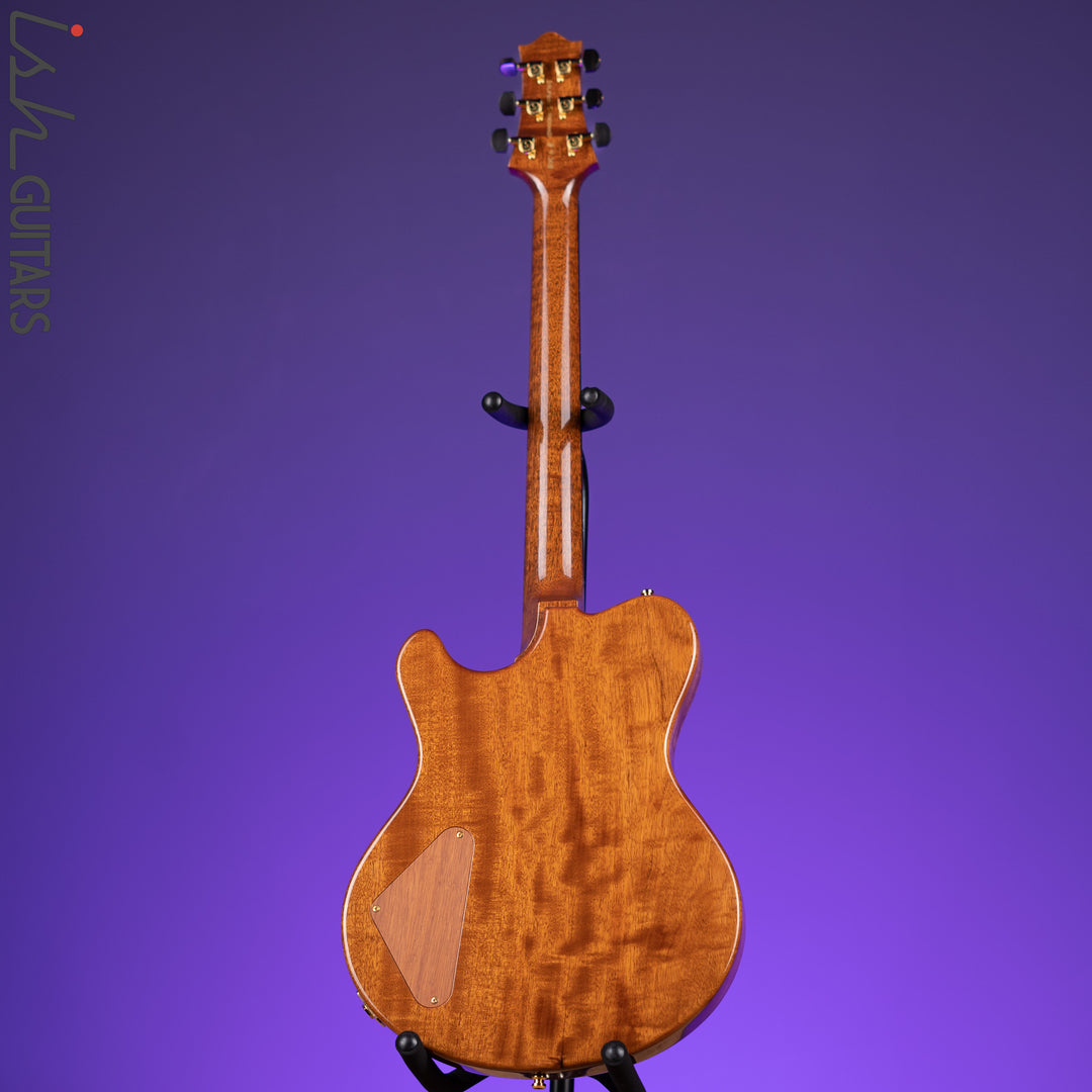 2004 Nik Huber Dolphin II Redwood Tigereye Burst