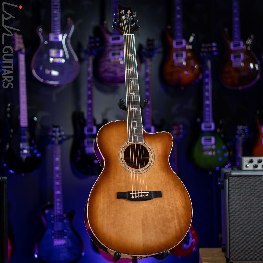 PRS Angelus A40E Acoustic-Electric Guitar Tobacco Sunburst