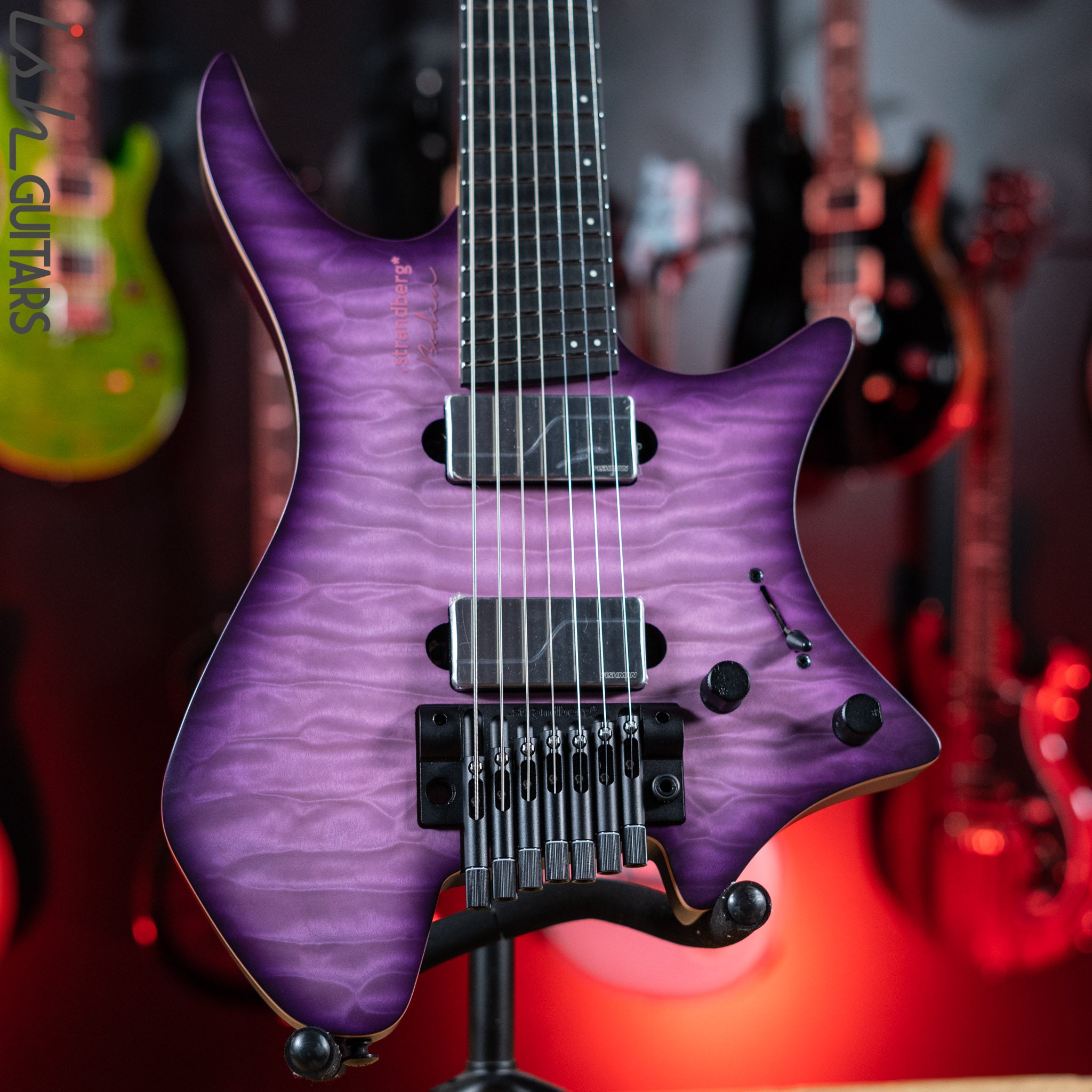 Strandberg Boden Prog NX 7 Twilight Purple – Ish Guitars