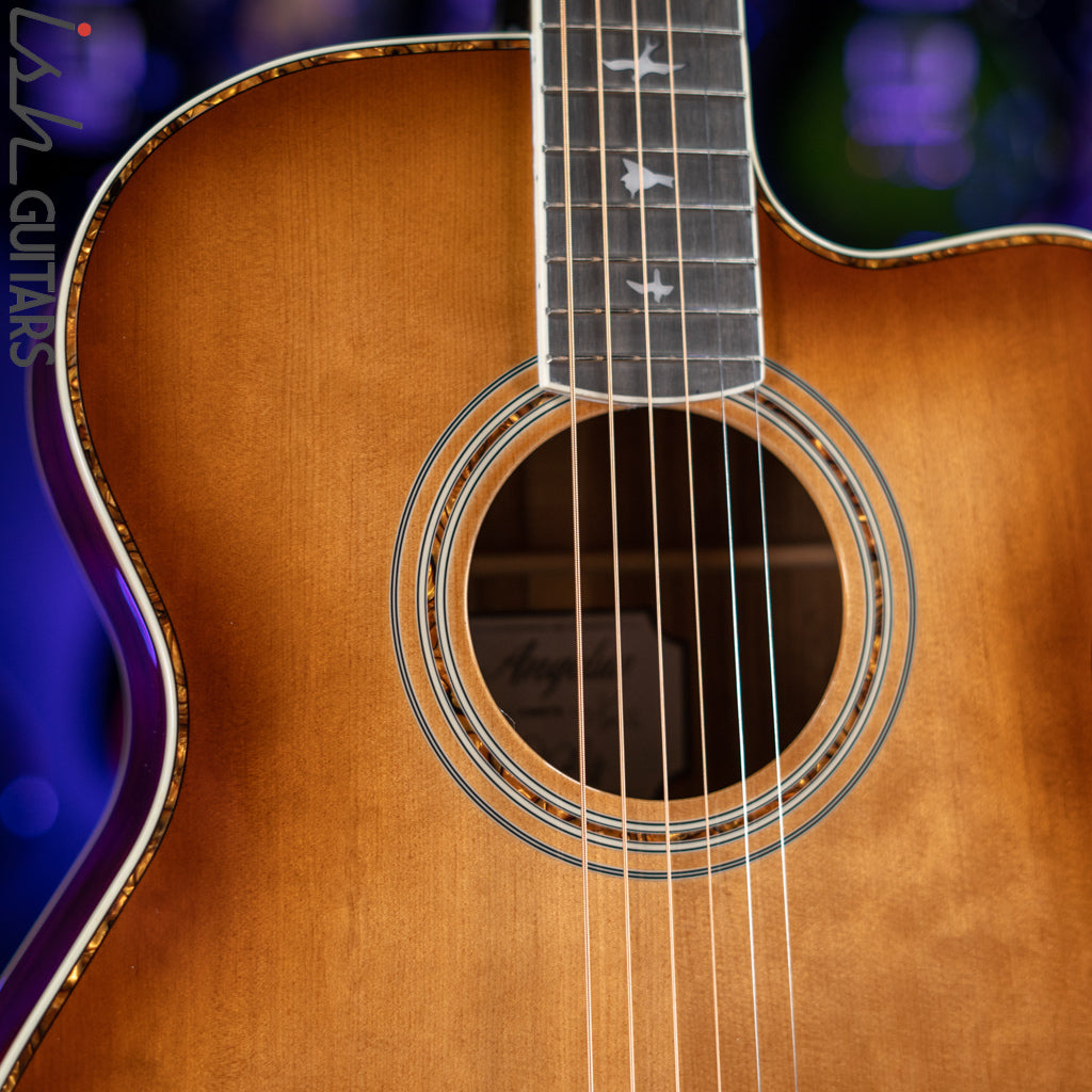 PRS Angelus A40E Acoustic-Electric Guitar Tobacco Sunburst