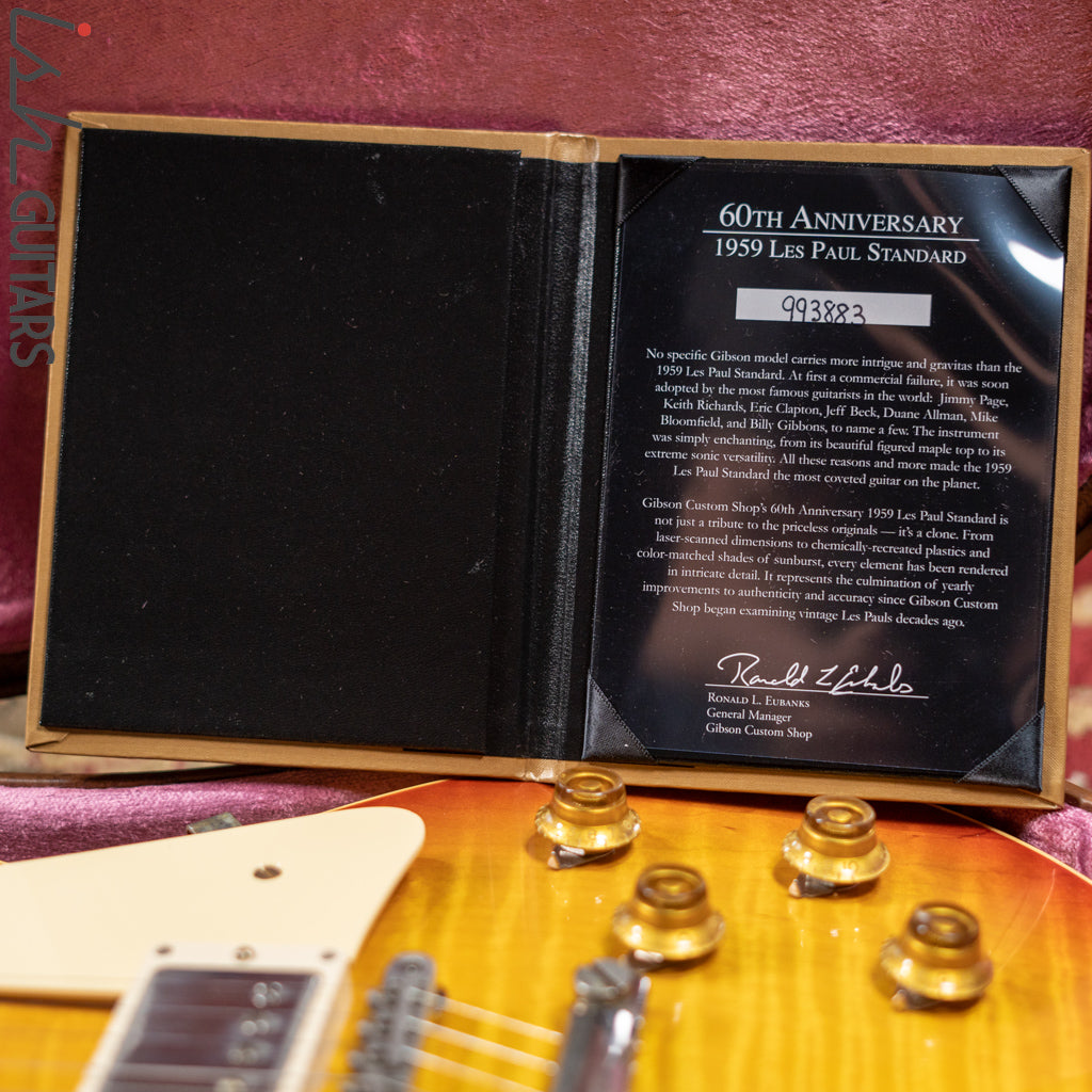 2019 Gibson Custom 60th Anniversary Les Paul &