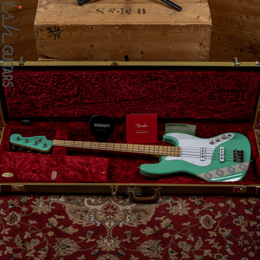 Fender Silent Siren Jazz Bass MIJ Surf Green
