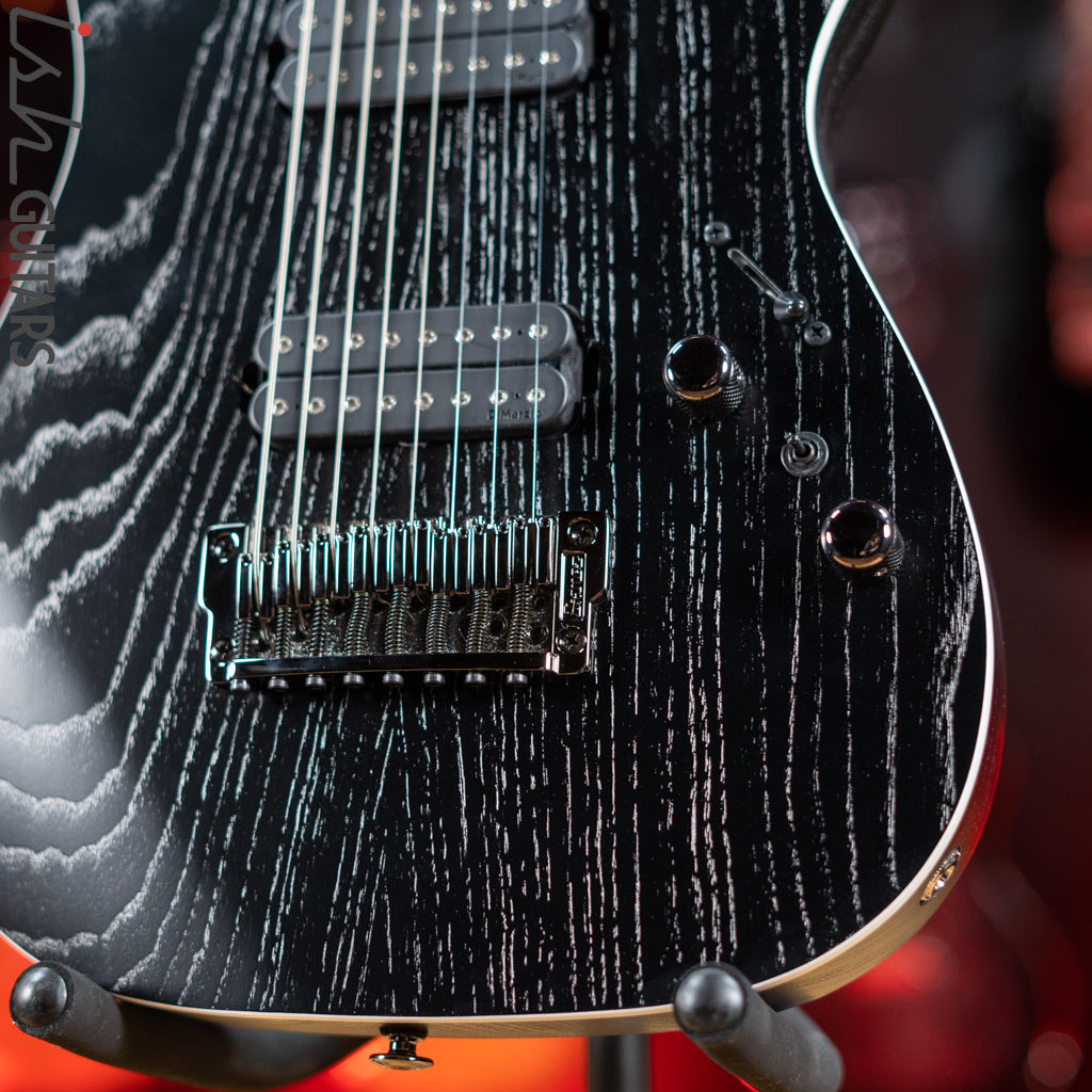 Ibanez Prestige RG5328 8-String Guitar Lightning Through A Dark